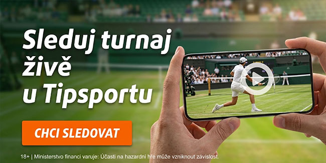 Sleduj zápasy živě u&nbsp;Tipsportu