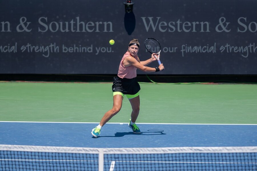 Tenis, WTA, Karolína Muchová na akci v Cincinnati, součást US Open Series