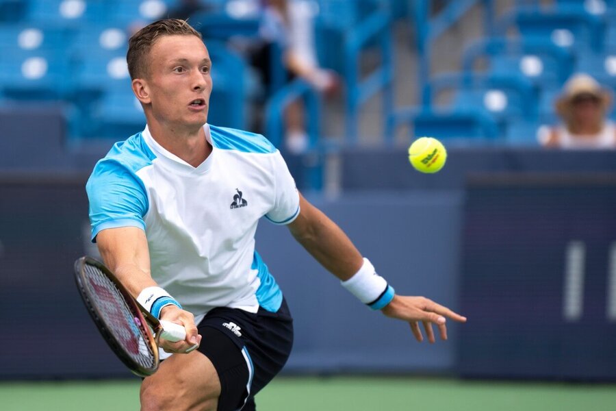 Tenis, ATP, Jiří Lehečka na turnaji ATP 1000 Cincinnati, Western and Southern Open