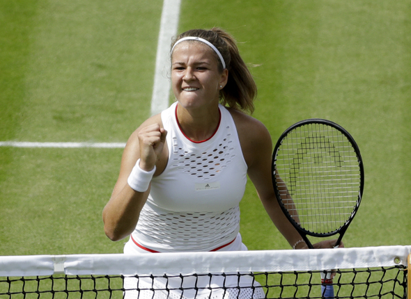 Tenis Wimbledon 2019, Karolína Muchová - Zdroj ČTK, AP, Ben Curtis