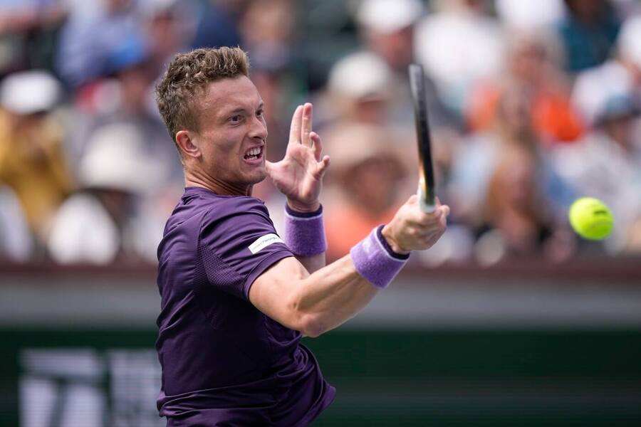 Tenis, ATP, Jiří Lehečka na turnaji Indian Wells