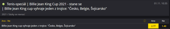 Na celkové vítězství jednoho z těchto týmů krásný kurz