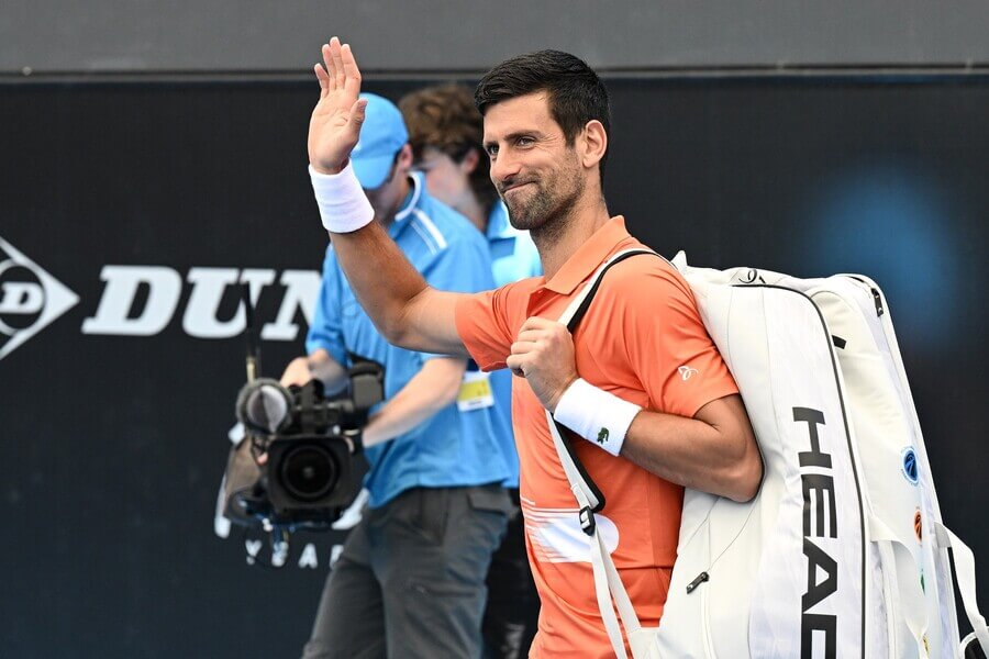 Tenis, ATP, srbská hvězda Novak Djokovič