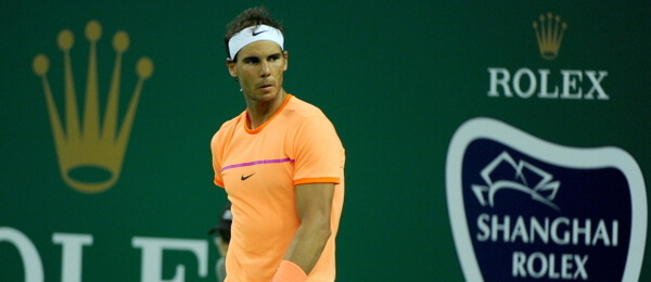 Tenis, Rafael Nadal na turnaji ATP Masters Shanghai - Zdroj ČTK, AP, Stringer