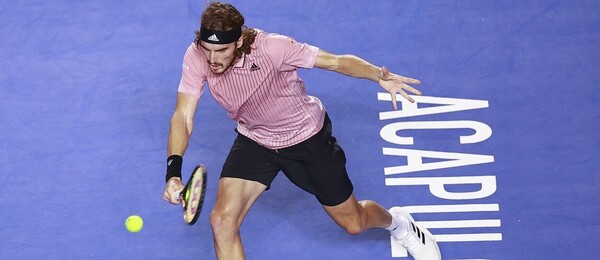 Tenista Stefanos Tsitsipas na turnaji ATP Tour v Acapulcu v Mexiku - ATP Mexican Open Acapulco informace, program, výsledky a živé přenosy