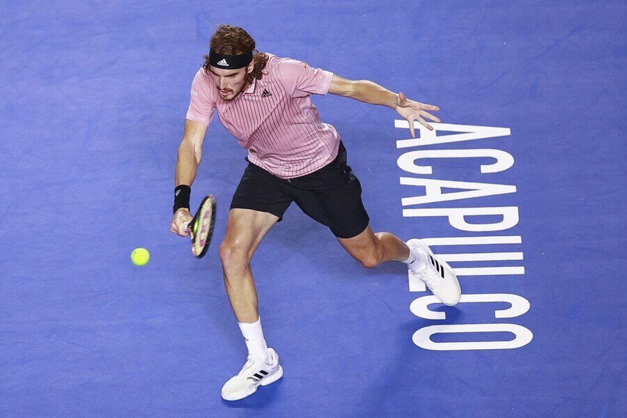 Tenista Stefanos Tsitsipas na turnaji ATP Tour v Acapulcu v Mexiku - ATP Mexican Open Acapulco informace, program, výsledky a živé přenosy