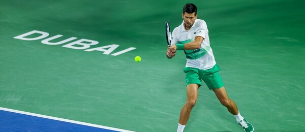Tenista Novak Djokovič na turnaji ATP v Dubaji - tenis Dubai Open program, výsledky a live stream online