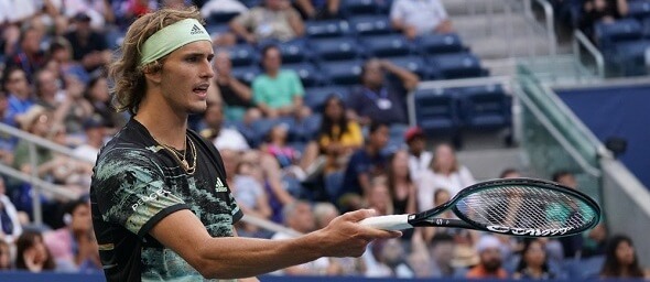 Tenis, německý hráč Alexander Zverev - Zdroj Leonard Zhukovsky, Shutterstock.com