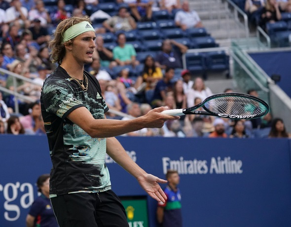 Tenis, německý hráč Alexander Zverev - Zdroj Leonard Zhukovsky, Shutterstock.com