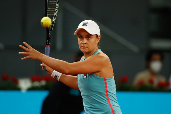 Ashleigh Barty, australská tenistka - Zdroj ČTK, ZUMA, Oscar J. Barroso