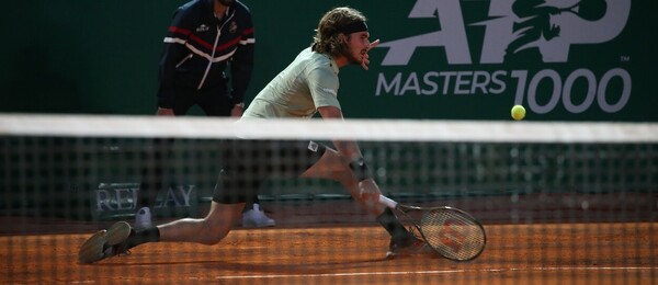 Tenis, ATP, Stefanos Tsitsipas na antukovém Rolex Monte Carlo Masters