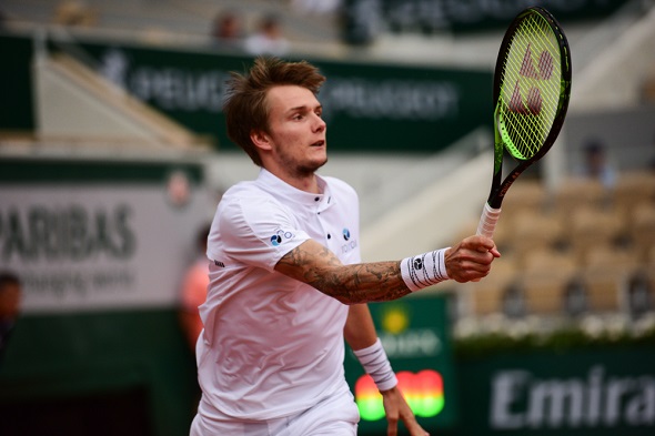 Tenis, kazašský hráč Alexander Bublik - Zdroj Janet McIntyre, Shutterstock.com