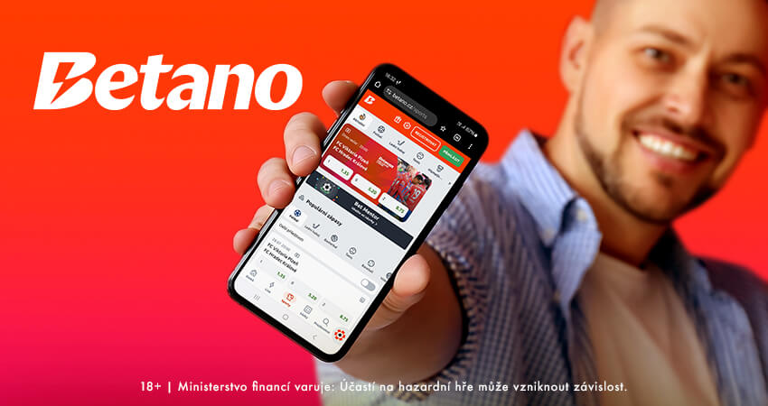 Betano sázková kancelář bonus 750 Kč a 3000 Kč za vklad