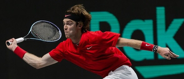 Andrey Rublev, ruský tenista - Zdroj Marta Fernandez Jimenez, Shutterstock.com