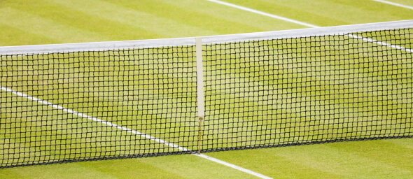 Tenis, travnatý povrch - ilustrační foto