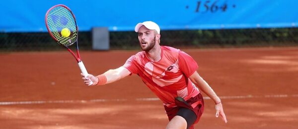 Tenis, ATP, Michael Vrbenský během challengeru v Liberci, Svijany Open