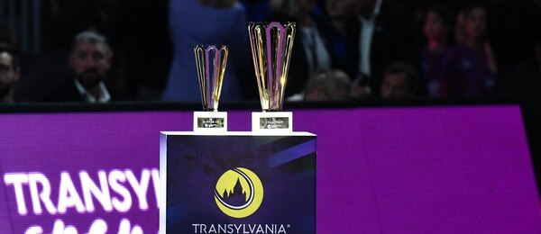 Tenis, WTA, trofeje pro finalistku a vítězku turnaje v rumunské Kluži, Cluj-Napoca, Transylvania Open