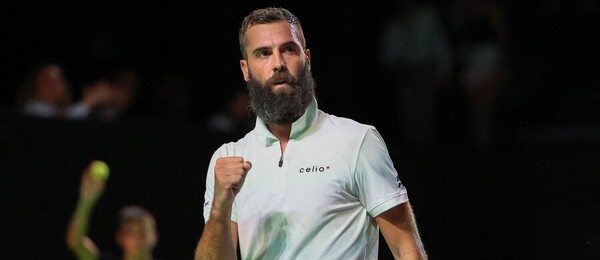 Tenis, francouzský hráč Benoit Paire