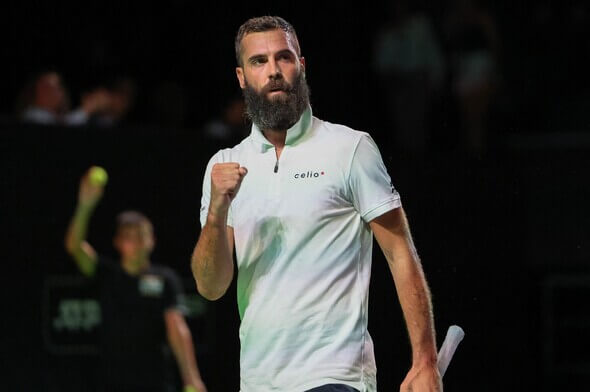 Tenis, francouzský hráč Benoit Paire