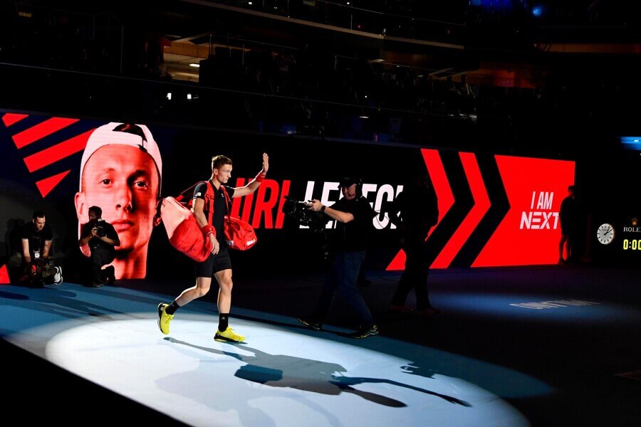 Český tenista Jiří Lehečka na Next Gen ATP Finals v Turíně - Turnaj mistrů juniorů 2022 - dnes sledujte živě semifinále Lehečka vs Stricker v online live streamu