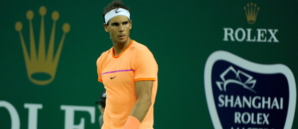 Tenis, Rafael Nadal na turnaji ATP Masters Shanghai - Zdroj ČTK, AP, Stringer