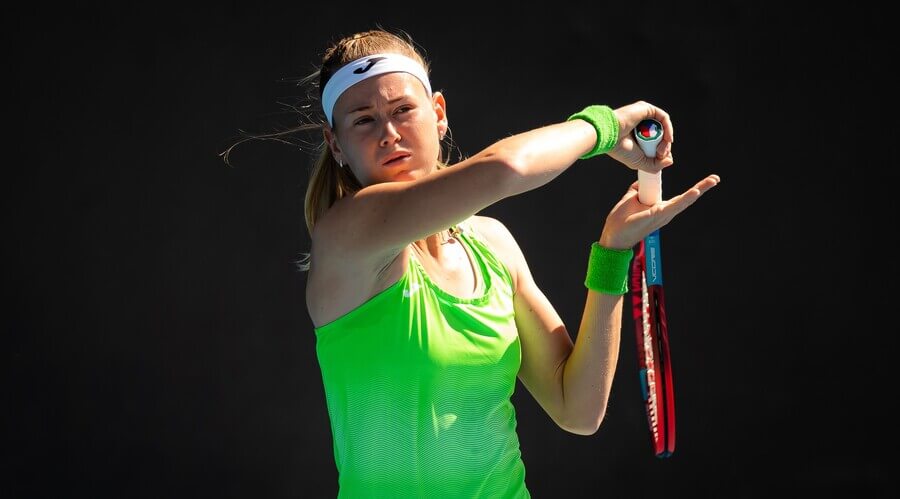 Česká tenistka Marie Bouzková na tenisovém turnaji v Austrálii - sledujte WTA 250 Hobart International živě