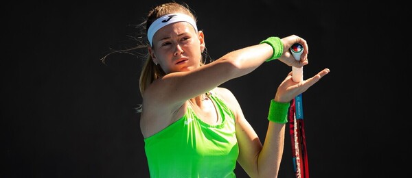Česká tenistka Marie Bouzková na tenisovém turnaji v Austrálii - sledujte WTA 250 Hobart International živě