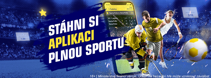 Sazkabet - mobilní aplikace plná sportu