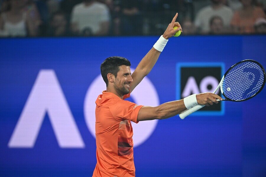 Srbský tenista Novak Djokovič na Australian Open v Melbourne - statistiky, tituly, úspěchy, finále, bilance na AO - foto Profimedia