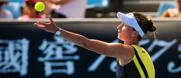 Tenistka Barbora Krejčíková ve dvouhře na Australian Open 2023 - sledujte tenis Krejčíková vs Kalinina dnes živě v online livestreamu - foto Profimedia