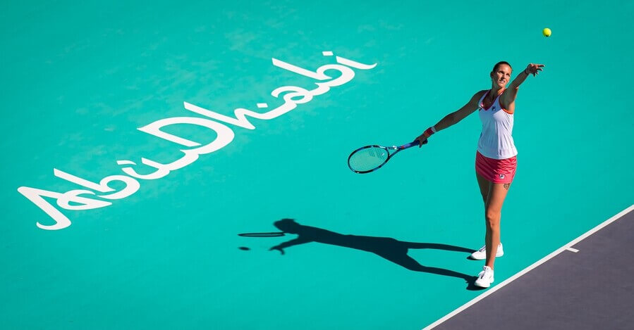 Česká tenistka Karolína Plíšková na turnaji WTA 500 v Abú Zabí v SAE - WTA Mubadala Abu Dhabi Open - program, výsledky, pavouk, Češky
