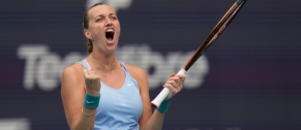 Petra Kvitová dnes hraje semifinále turnaje WTA Miami