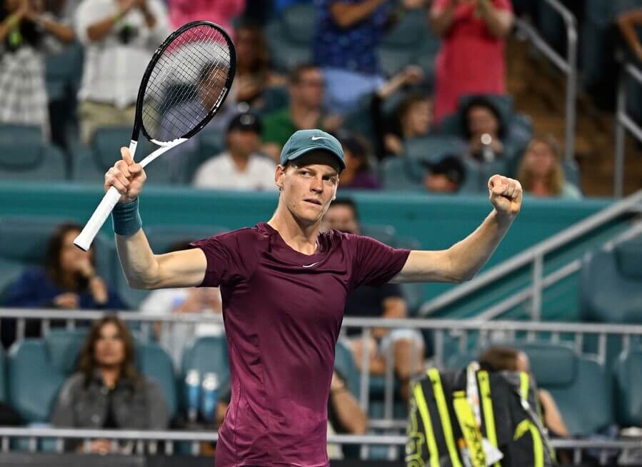 Tenis, ATP, Jannik Sinner na turnaji ATP 1000 Miami Open