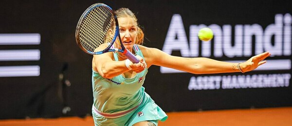 Česká tenistka Karolína Plíšková na WTA Porsche Tennis Grand Prix 2023 ve Stuttgartu - na WTA 500 Stuttgart Plíšková dnes hraje se Swiatek - sledujte online live stream