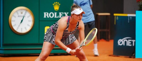 Tenis, WTA, Barbora Krejčíková během Mutua Madrid Open, WTA 1000, Španělsko