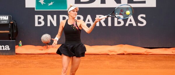 Tenis, WTA, Markéta Vondroušová během turnaje v Římě, Rome Open, Itálie