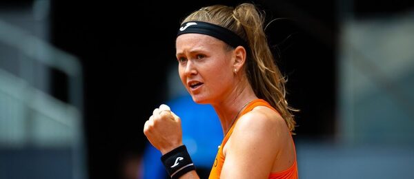 Tenis, WTA, Marie Bouzková při turnaji WTA 1000 Mutua Madrid Open