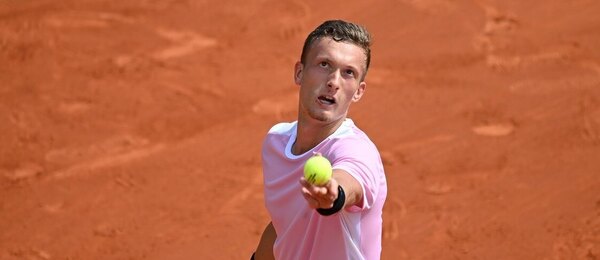 Tenis, ATP, Jiří Lehečka na turnaji ATP 1000 v Monte Carlu