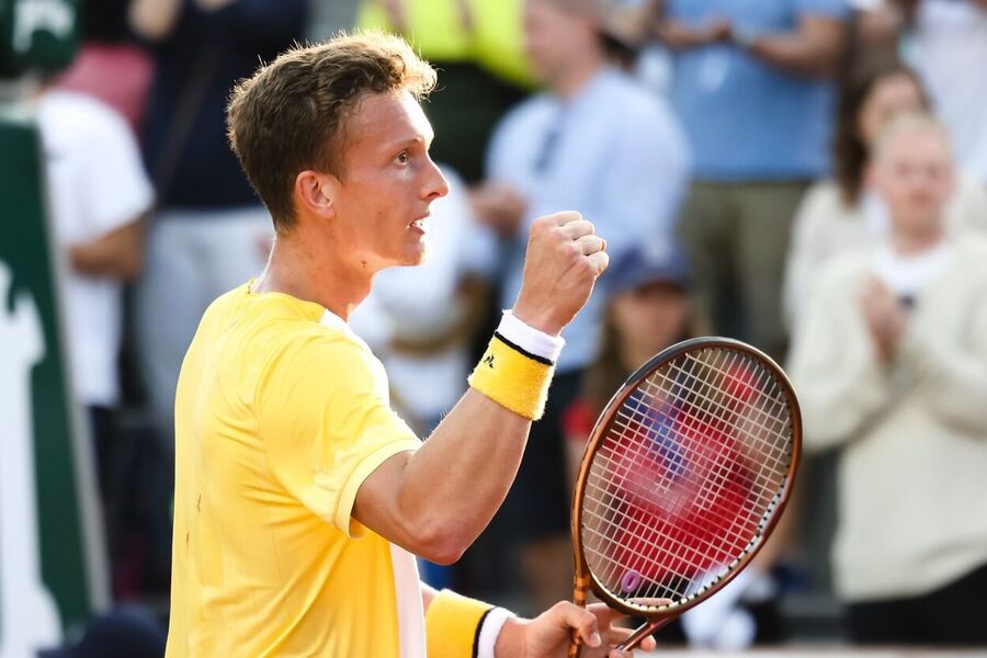 Tenis, ATP, Jiří Lehečka během French Open - Roland Garros v Paříži