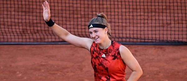 Karolína Muchová na Roland Garros 2023 jako jediná Češka postoupila do třetího kola