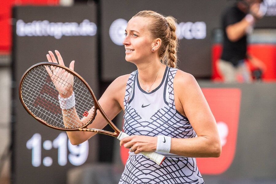 Petra Kvitová postoupila do finále tenisového turnaje WTA Berlín na trávě