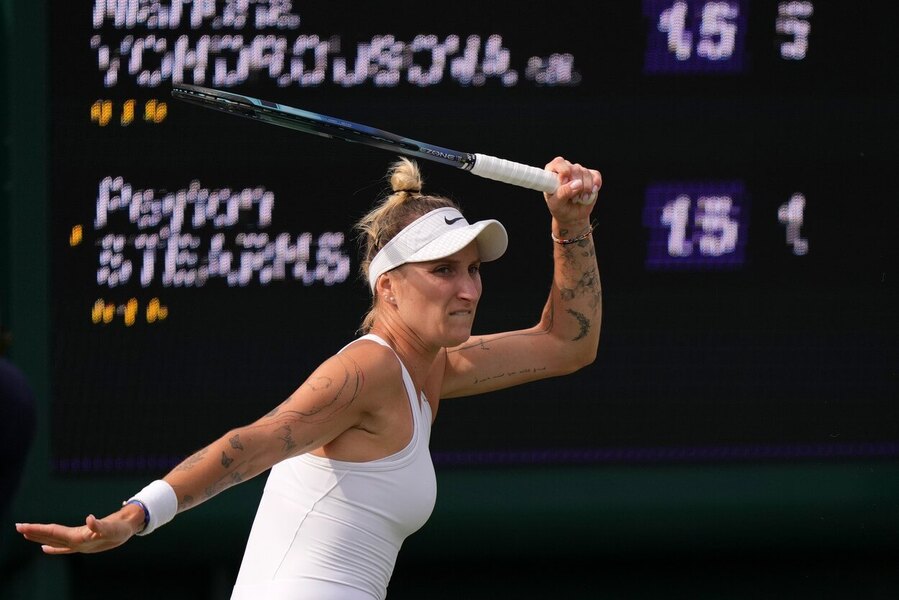 Markéta Vondroušová poprvé postoupila do 3. kola Wimbledonu