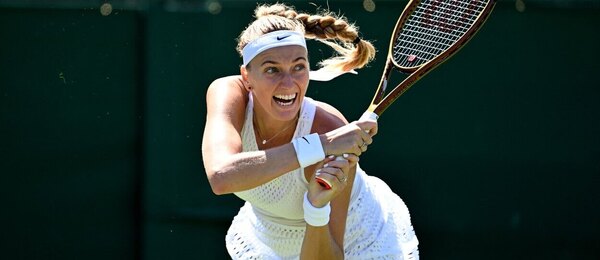 Petra Kvitová dnes hraje 3. kolo Wimbledonu proti Srbce Stevanovič