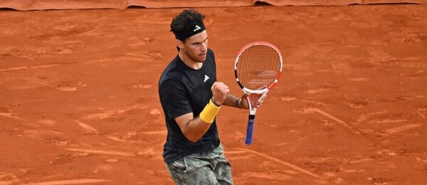 Tenis, ATP, Dominic Thiem během Masters v Monte Carlu