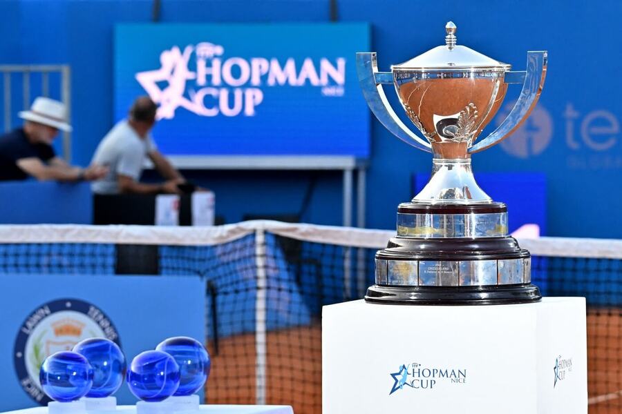 Tenis, Hopman Cup, Hopmanův pohár, trofej pro vítěze týmové soutěže