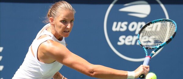 Tenistka Karolína Plíšková během utkání WTA Canadian Open v Montrealu - WTA 1000 Montreal program, výsledky, online stream