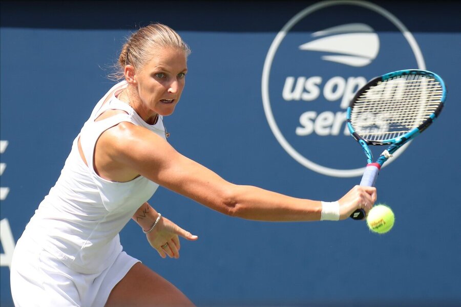 Tenistka Karolína Plíšková během utkání WTA Canadian Open v Montrealu - WTA 1000 Montreal program, výsledky, online stream