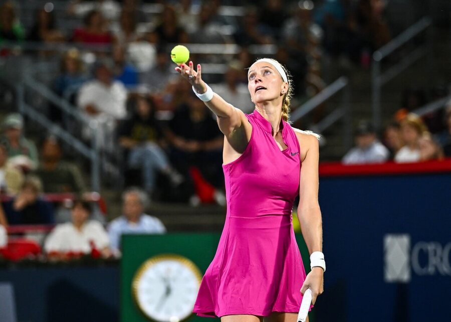 Tenis, WTA, Petra Kvitová na turnaji WTA 1000 Montreal, Canadian Open