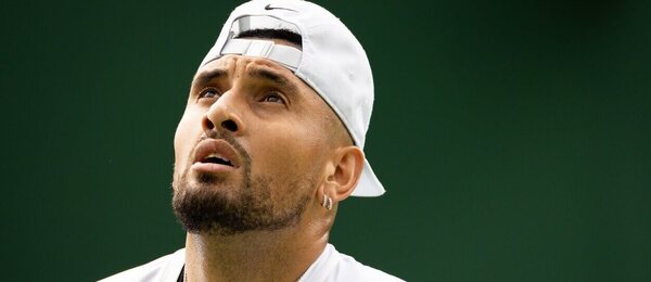 Tenis, ATP, Nick Kyrgios během přípravy na Wimbledon