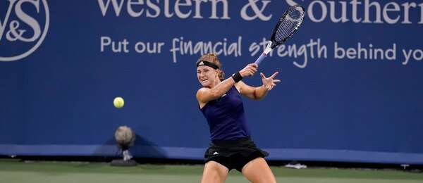 Tenis, WTA, Karolína Muchová na turnaji WTA 1000 Cincinnati, Western and Southern Open